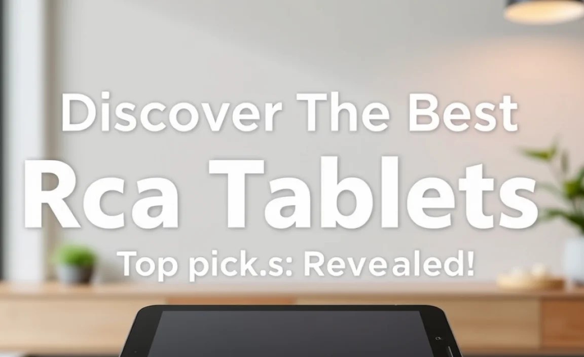 Performance Comparison: RCA Tablets vs. Competitors