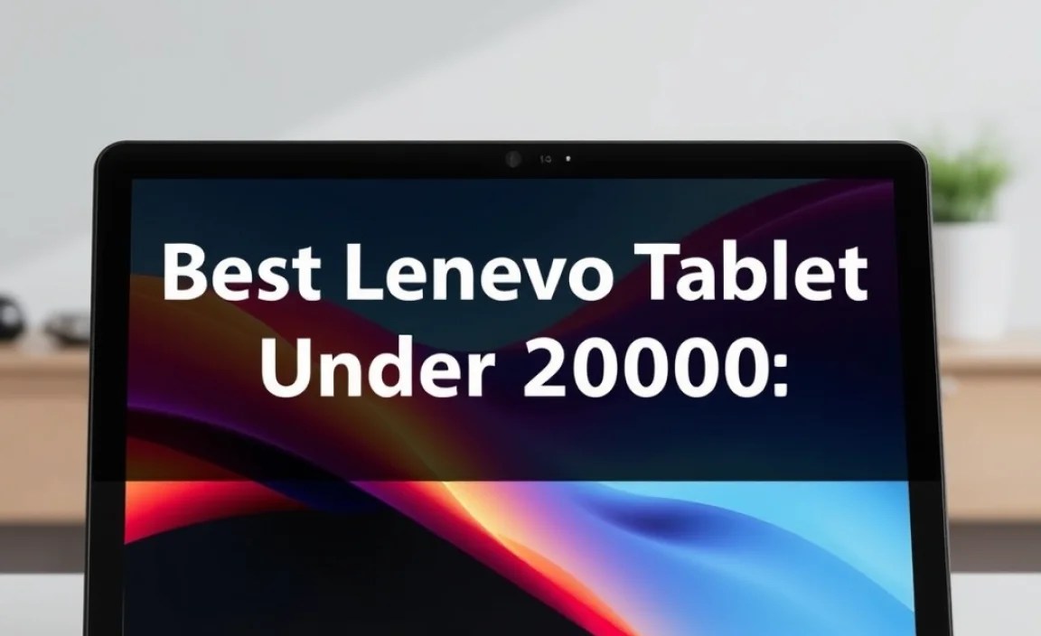 Performance Comparisons with Competitor Tablets