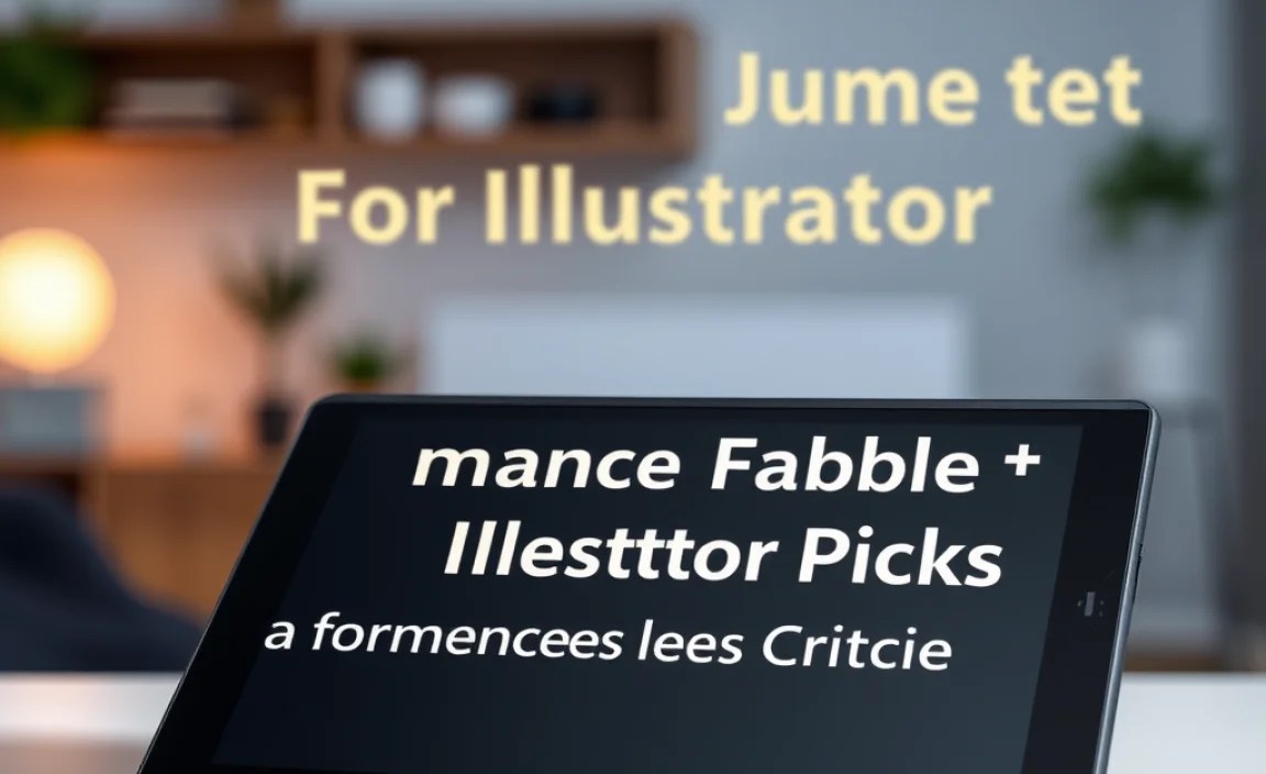 Performance Features Crucial for Illustrators