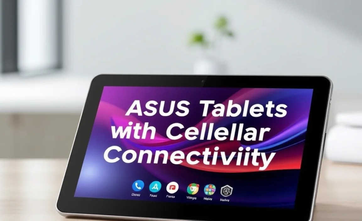 Popular Asus Tablets with Cellular Connectivity