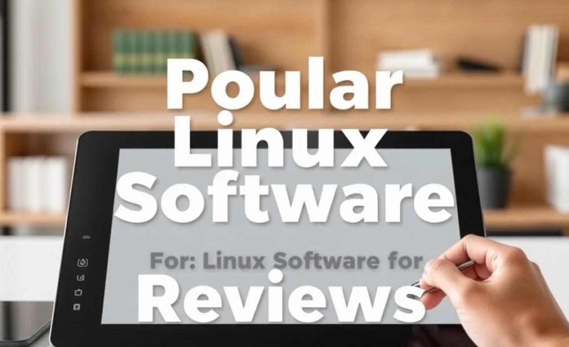 Popular Linux Software for Wacom Tablets