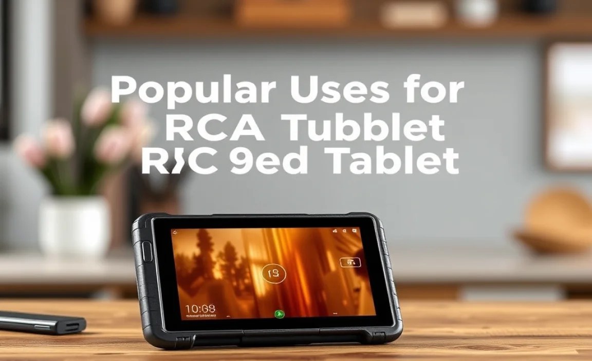 Popular Uses for RCA Rugged Tablets