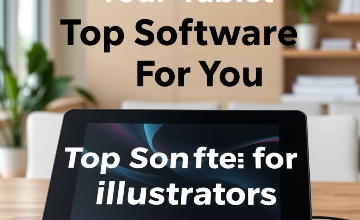 Preferred Software for Illustrators