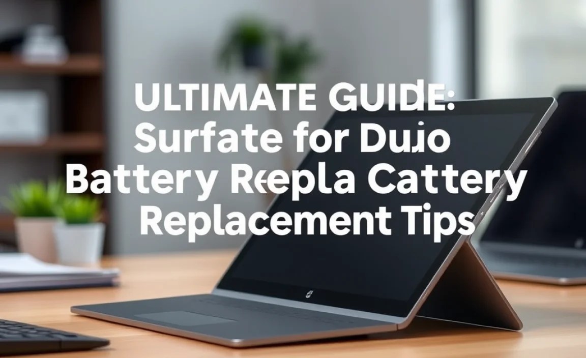 Preparing for Battery Replacement