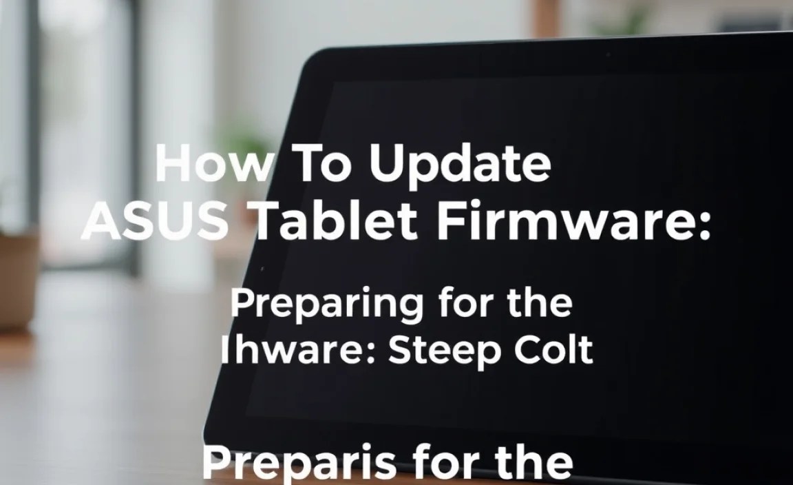 Preparing for the Firmware Update