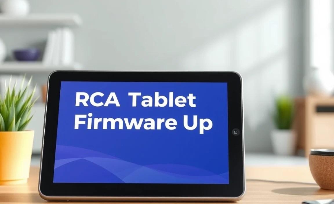 Preparing for the RCA Tablet Apollo Firmware Update