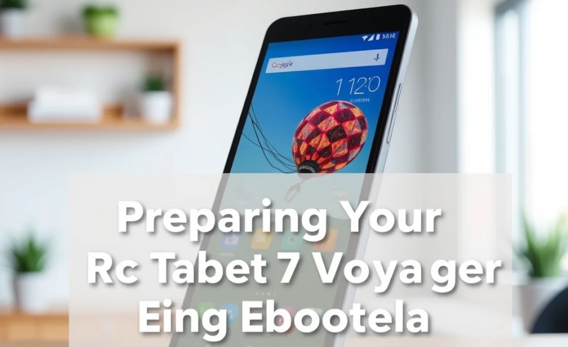 Preparing Your RCA Tablet 7 Voyager for Rooting