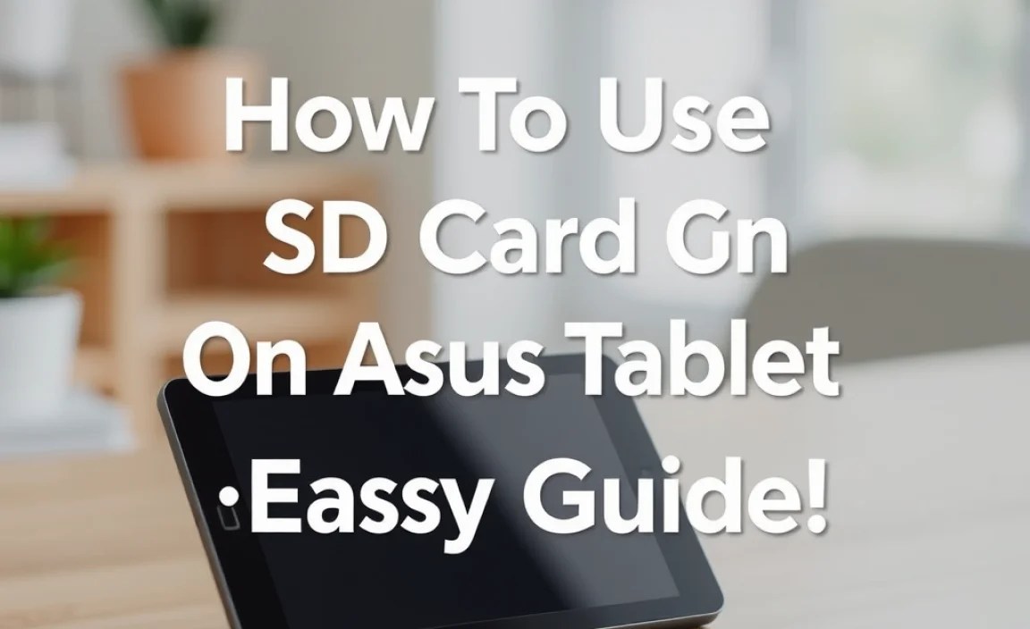 Preparing Your SD Card for Use