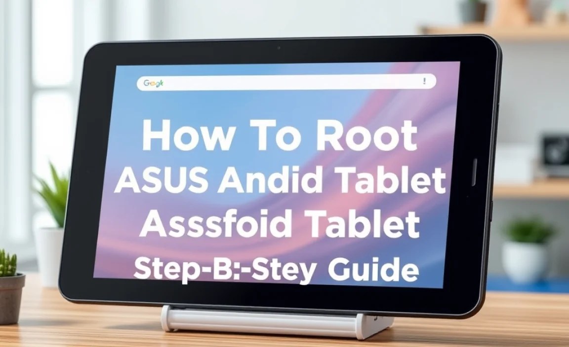 Prerequisites for Rooting Your Asus Tablet
