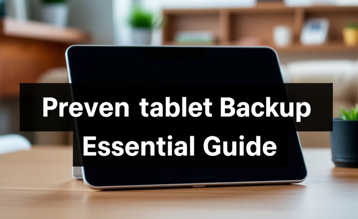 Prevent Tablet Backup: Essential Guide