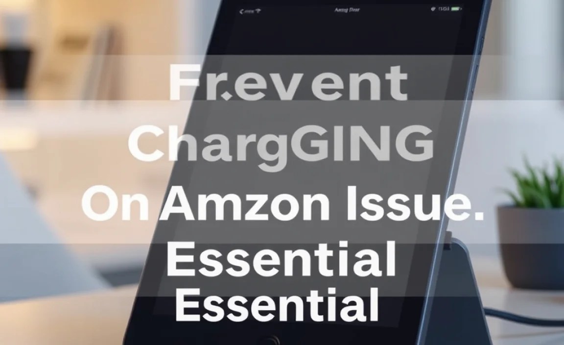 Prevent Tablet Charging Issue On Amazon Fire: Essential