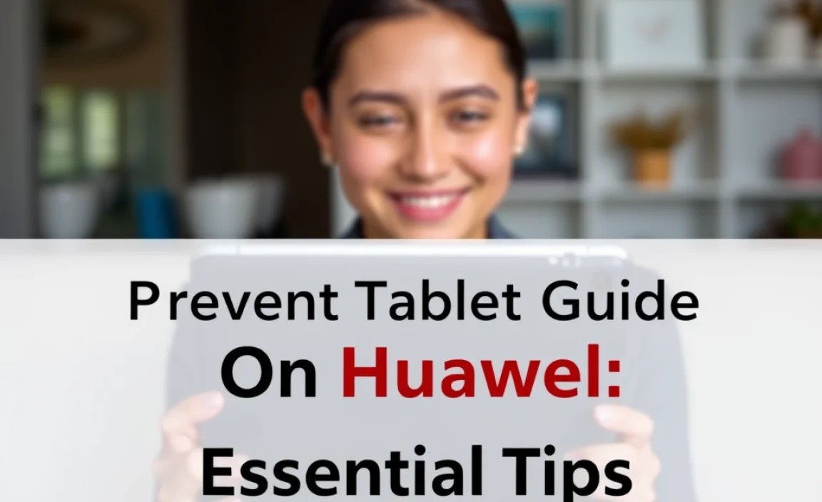 Prevent Tablet Guide On Huawei: Essential Tips