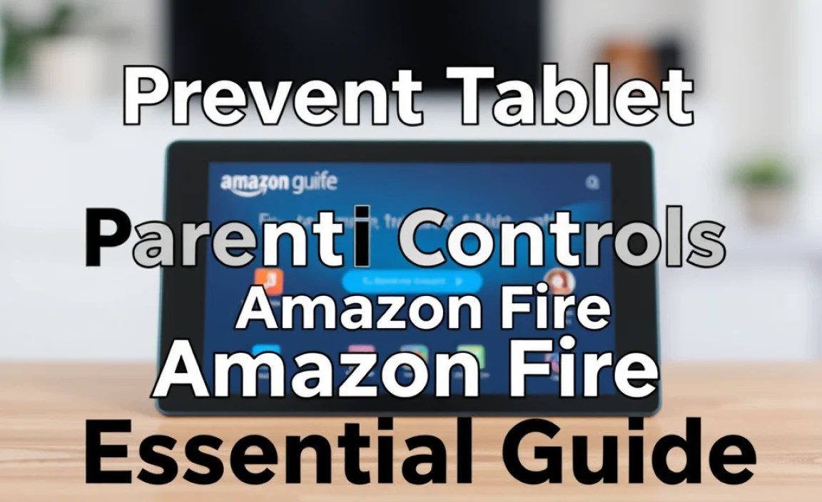 Prevent Tablet Parental Controls on Amazon Fire: Essential Guide