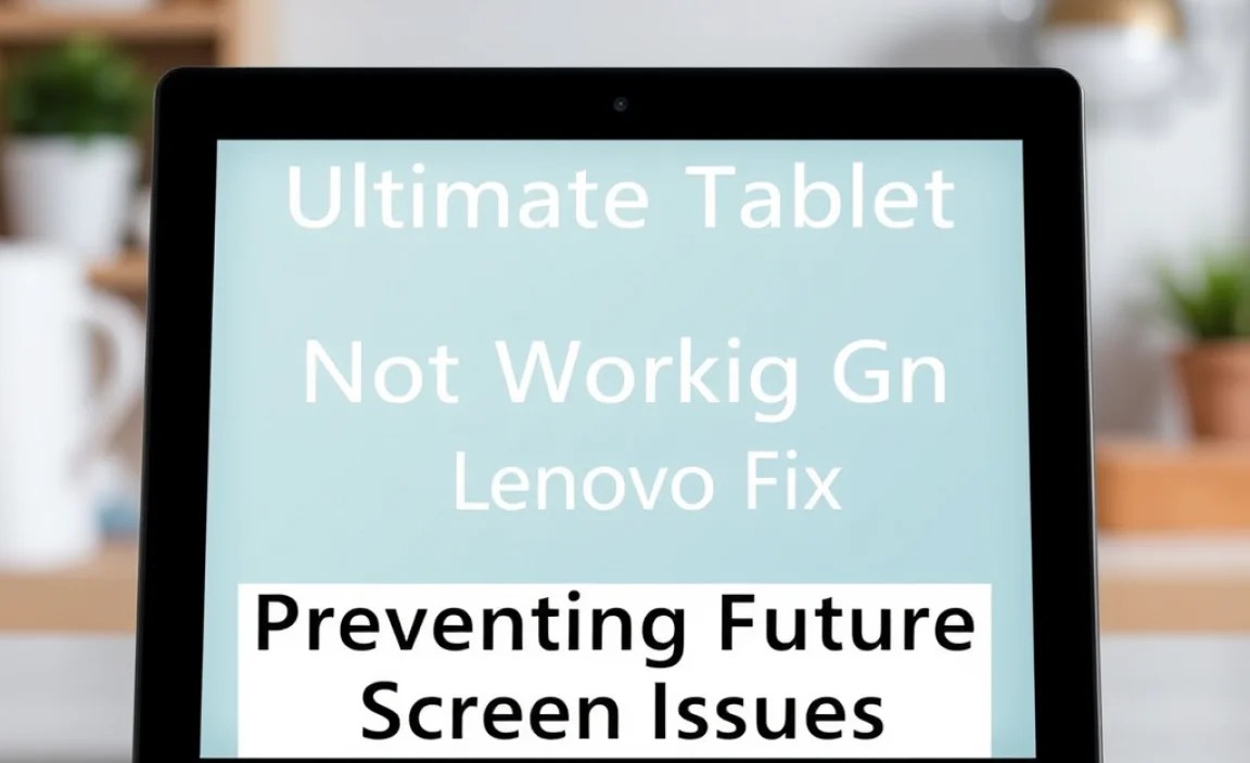 Preventing Future Screen Issues
