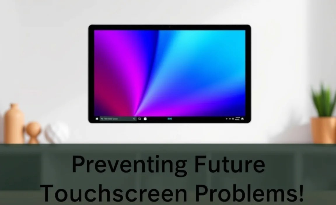 Preventing Future Touchscreen Problems