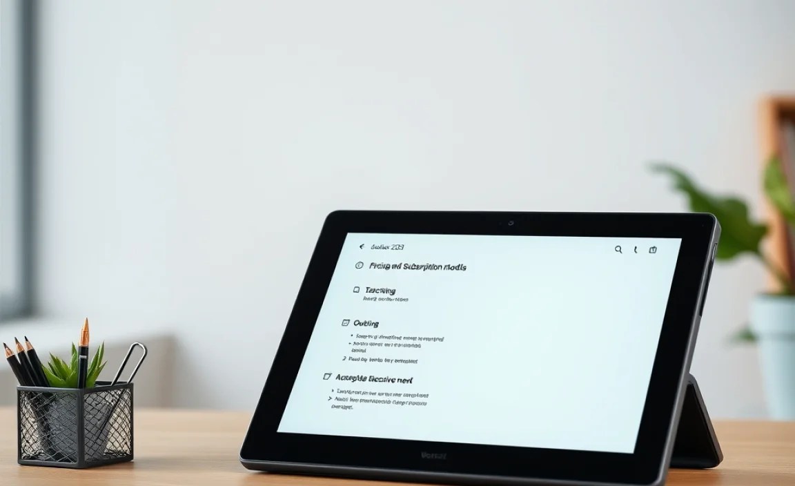 Pricing and Subscription Models