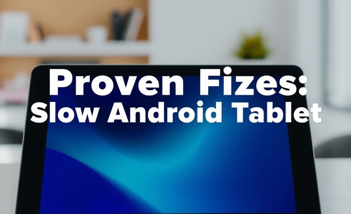 Proven Fixes: Slow Android Tablet