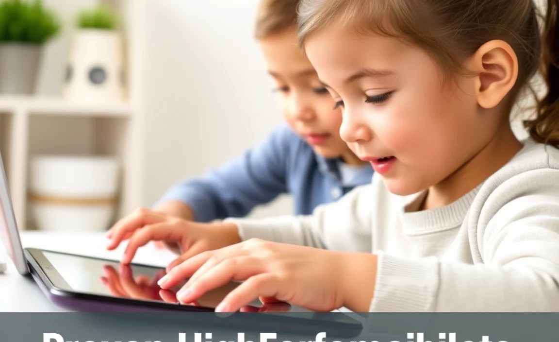 Proven High-Performance Tablets for Preschool Essential