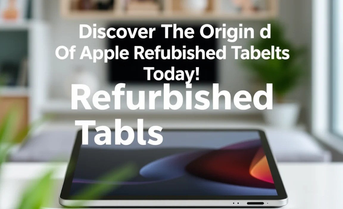 Quality Standards for Refurbished Apple Tablets