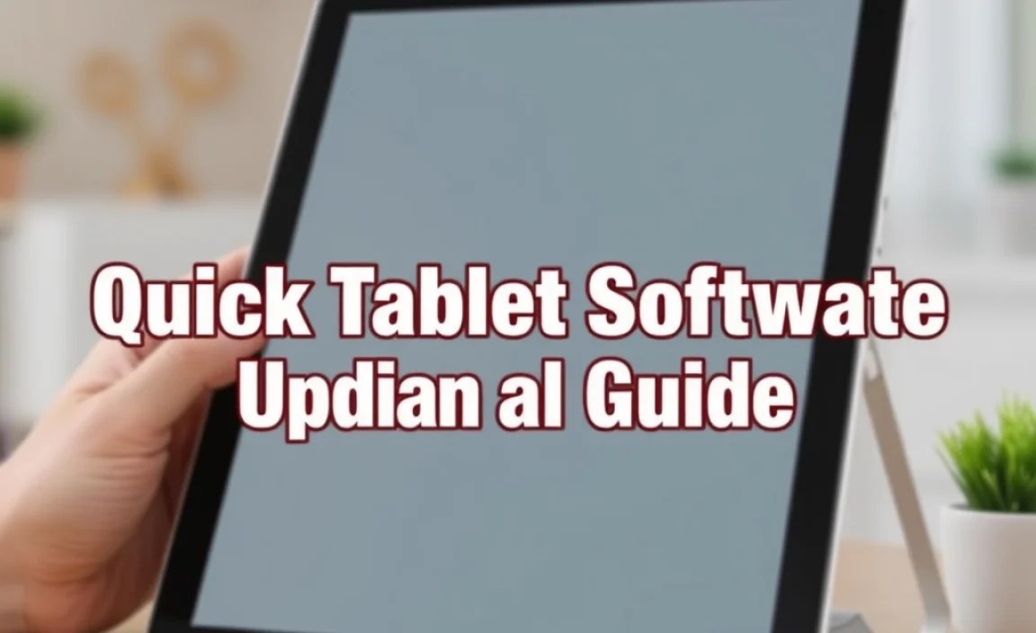 Quick Tablet Software Update On iPad: Essential Guide