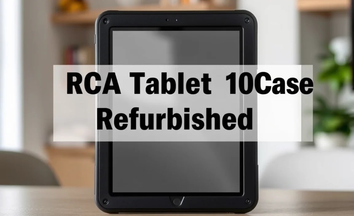 RCA Tablet 10 Viking Pro Case Refurbished: Essential Buy