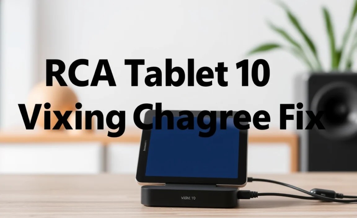 RCA Tablet 10 Viking Pro Charger: Essential Touchscreen Fix