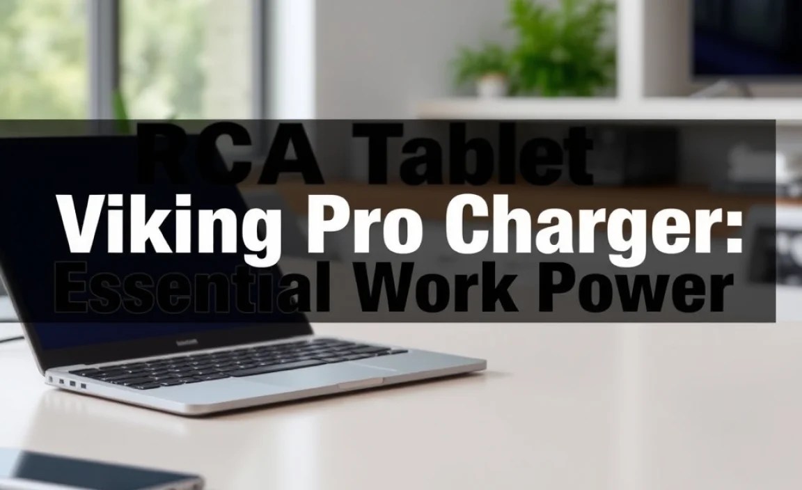 RCA Tablet 10 Viking Pro Charger: Essential Work Power