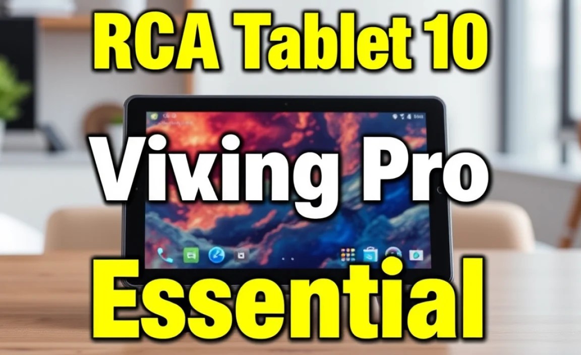 RCA Tablet 10 Viking Pro Comparison Case: Essential