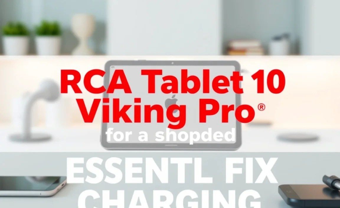 RCA Tablet 10 Viking Pro: Essential Fix for Charging