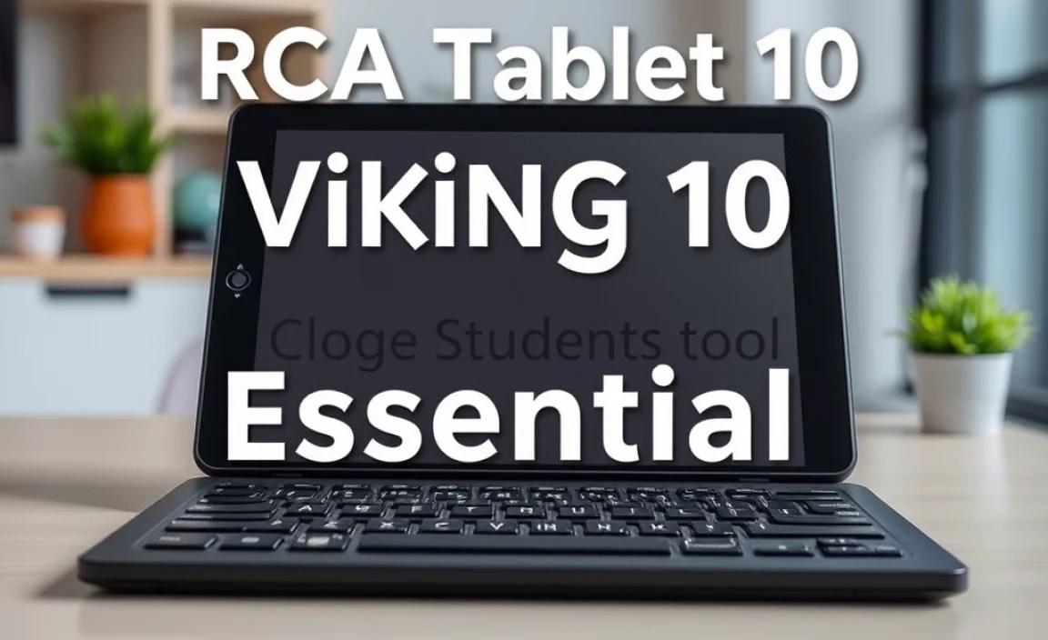 RCA Tablet 10 Viking Pro Keyboard: Essential Student Tool