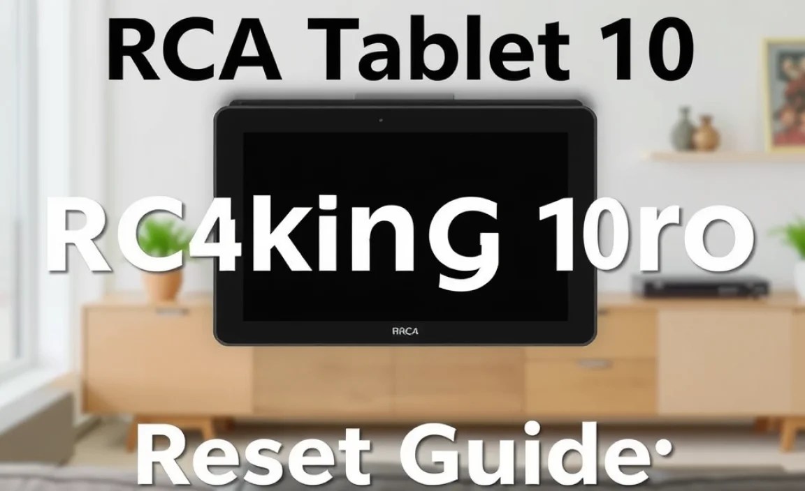 RCA Tablet 10 Viking Pro Reset Guide: Essential Amazon Tips
