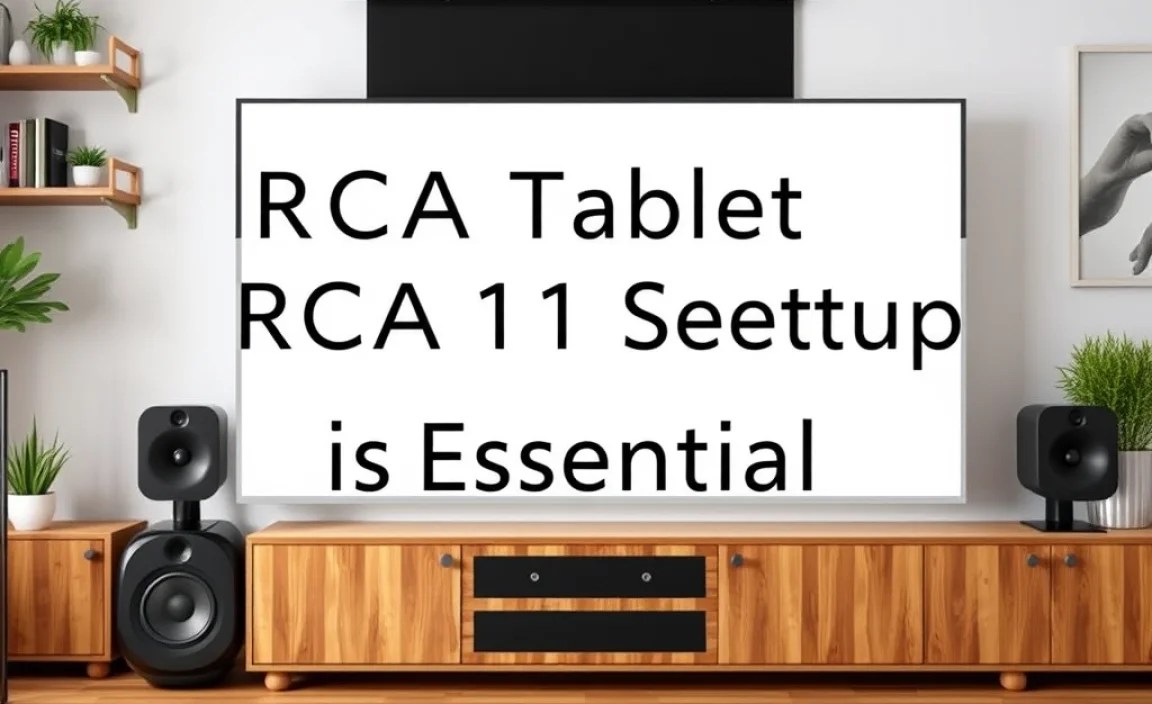 RCA Tablet 11 Galileo Setup Is Essential