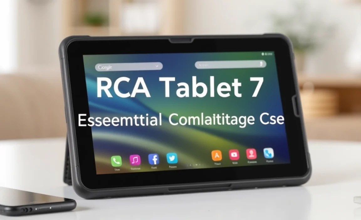 RCA Tablet 7 Voyager: Essential App Compatibility Case