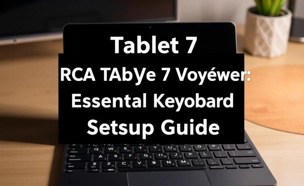RCA Tablet 7 Voyager Keyboard Setup Guide