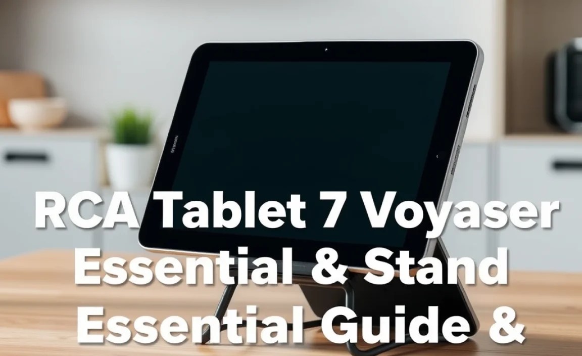 RCA Tablet 7 Voyager Reset: Essential Guide & Stand