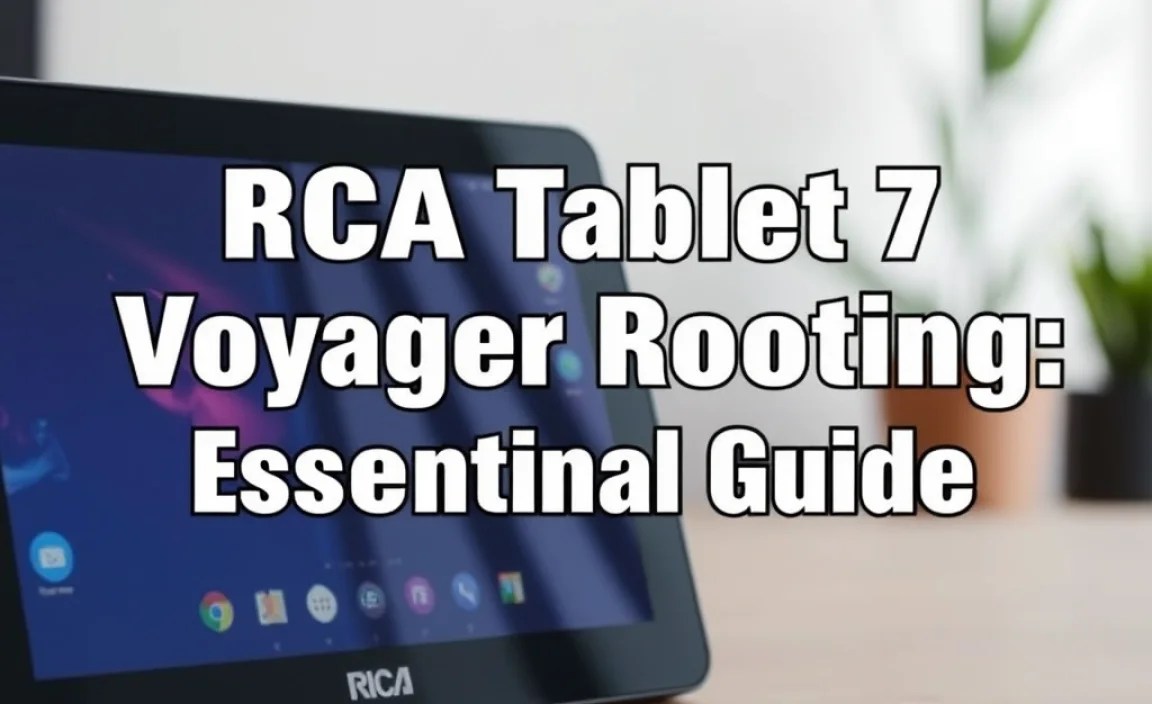 RCA Tablet 7 Voyager Rooting: Essential Guide