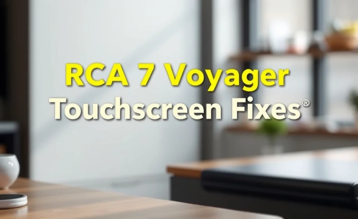 RCA Tablet 7 Voyager Touchscreen Fixes: A Quick Reference Table