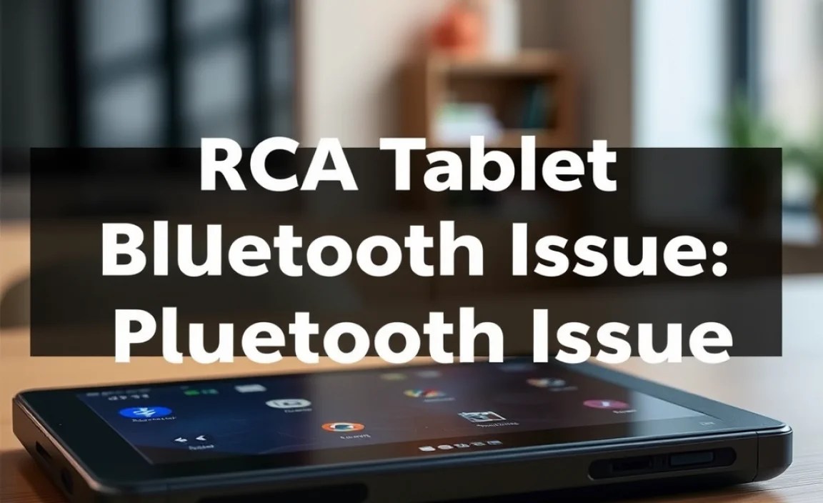 RCA Tablet Apollo Bluetooth Issue: Essential Fix for Online Classes