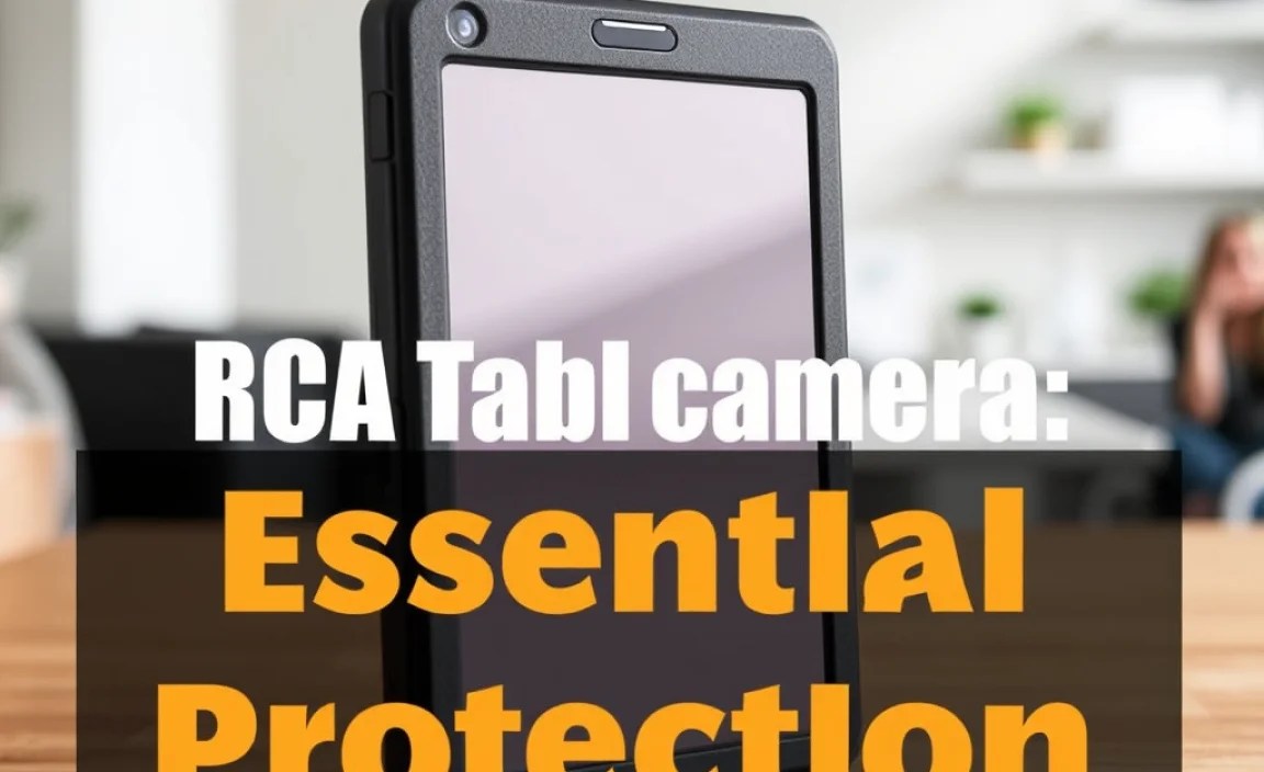 RCA Tablet Apollo Case Dual Camera: Essential Protection