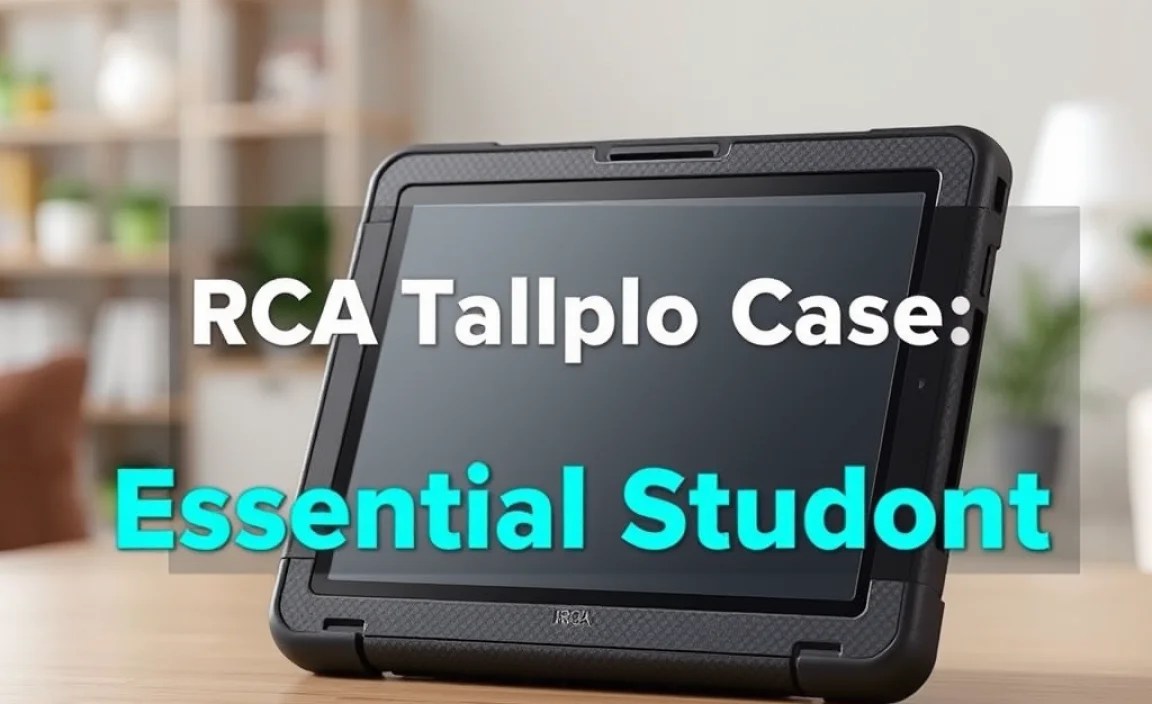 RCA Tablet Apollo Case: Essential Student Protection