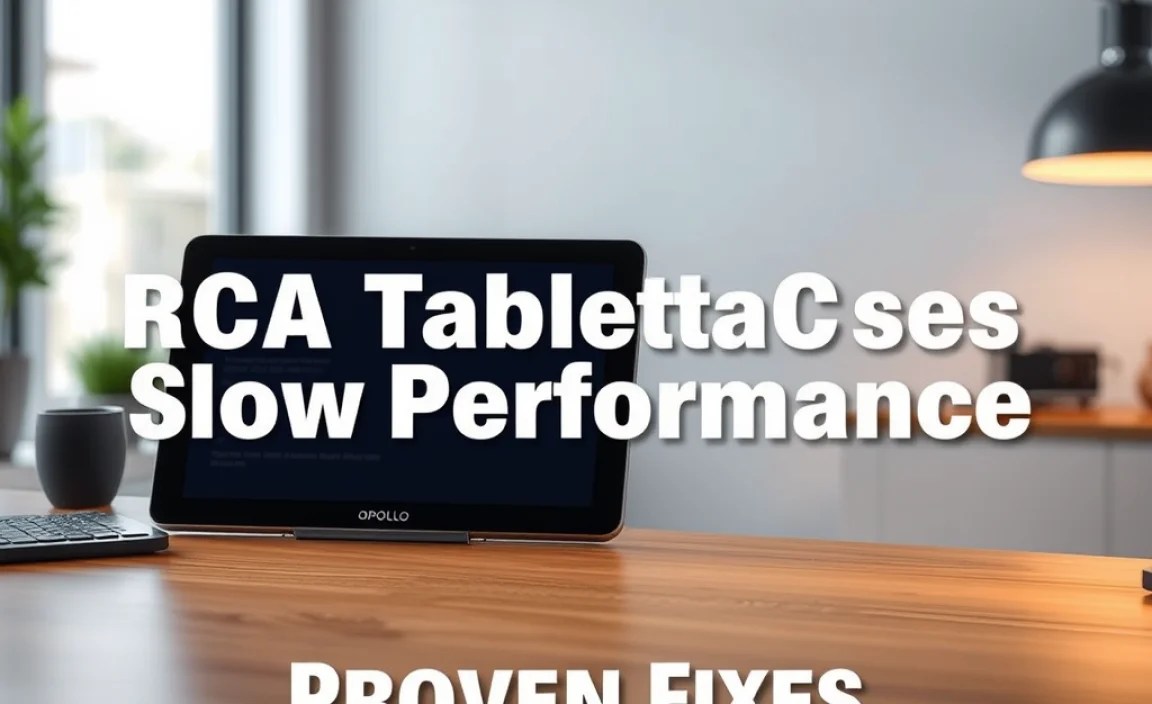 RCA Tablet Apollo Case Slow Performance: Proven Fixes