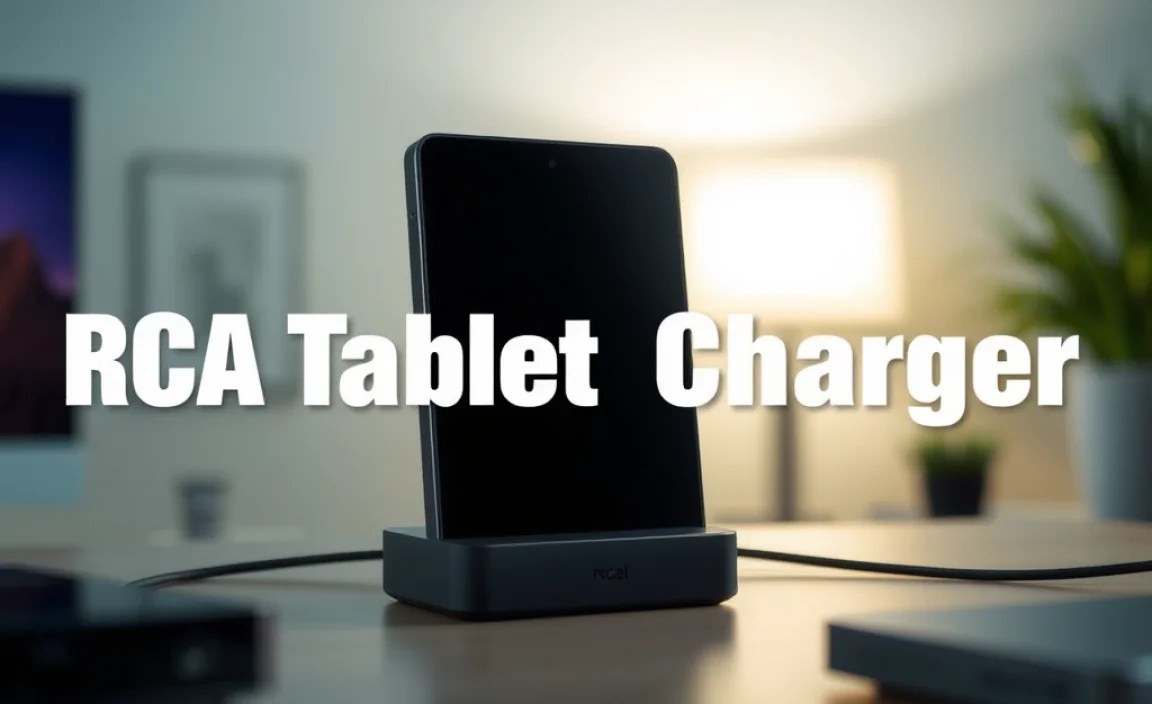 RCA Tablet Apollo Charger: Essential Upgrade