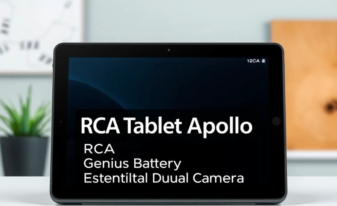 RCA Tablet Apollo: Display and Design