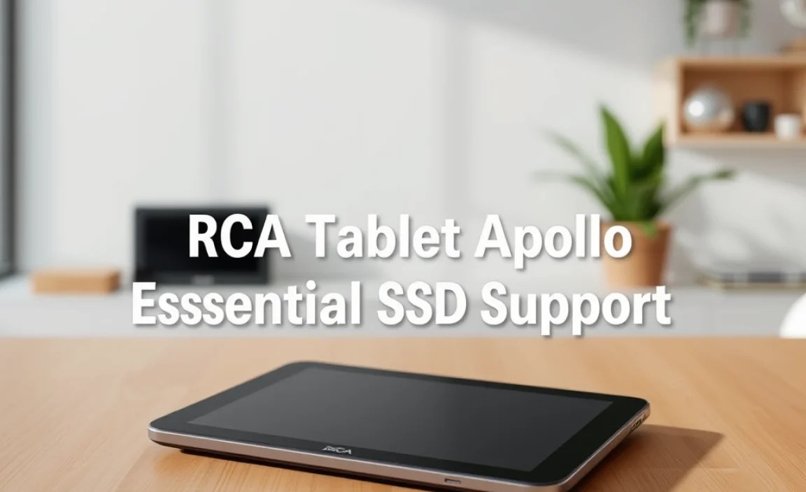 RCA Tablet Apollo: Essential SD Card Support