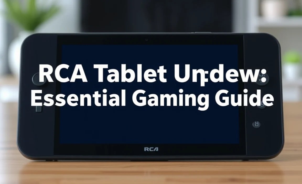 RCA Tablet Apollo Firmware Update: Essential Gaming Guide