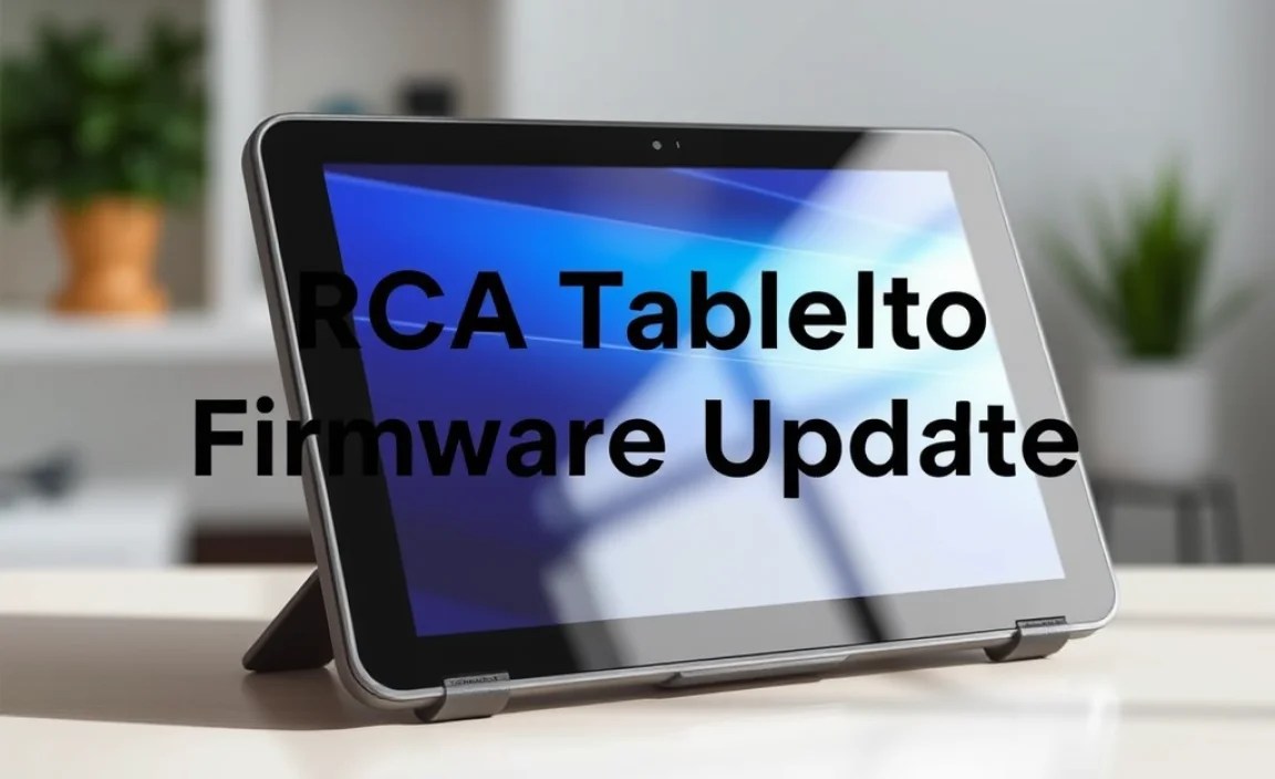 RCA Tablet Apollo Firmware Update: Essential Reading