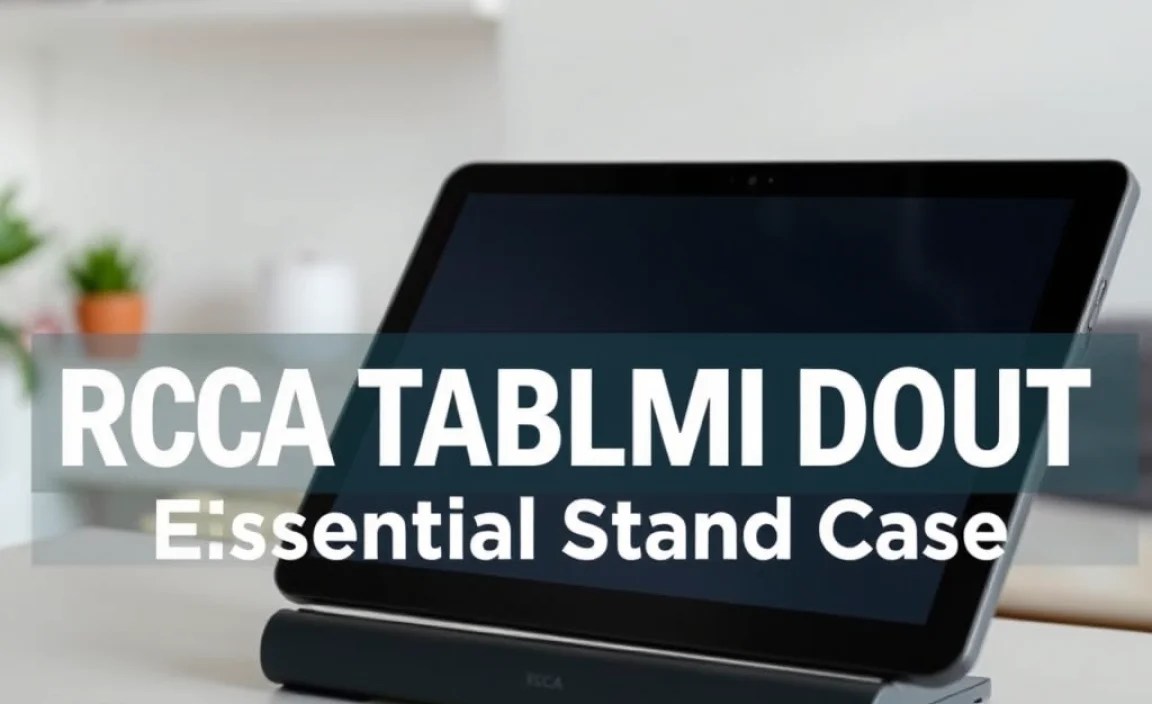 Rca Tablet Apollo HDMI Output: Essential Stand Case