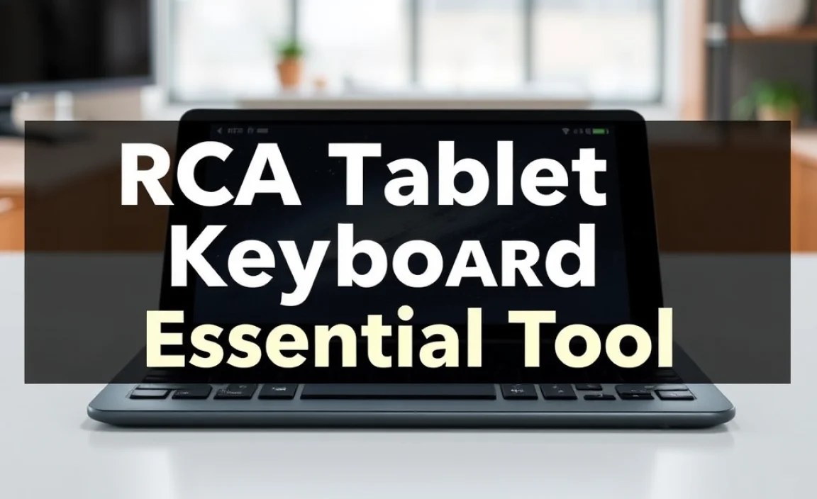 RCA Tablet Apollo Keyboard Amazon: Essential Tool