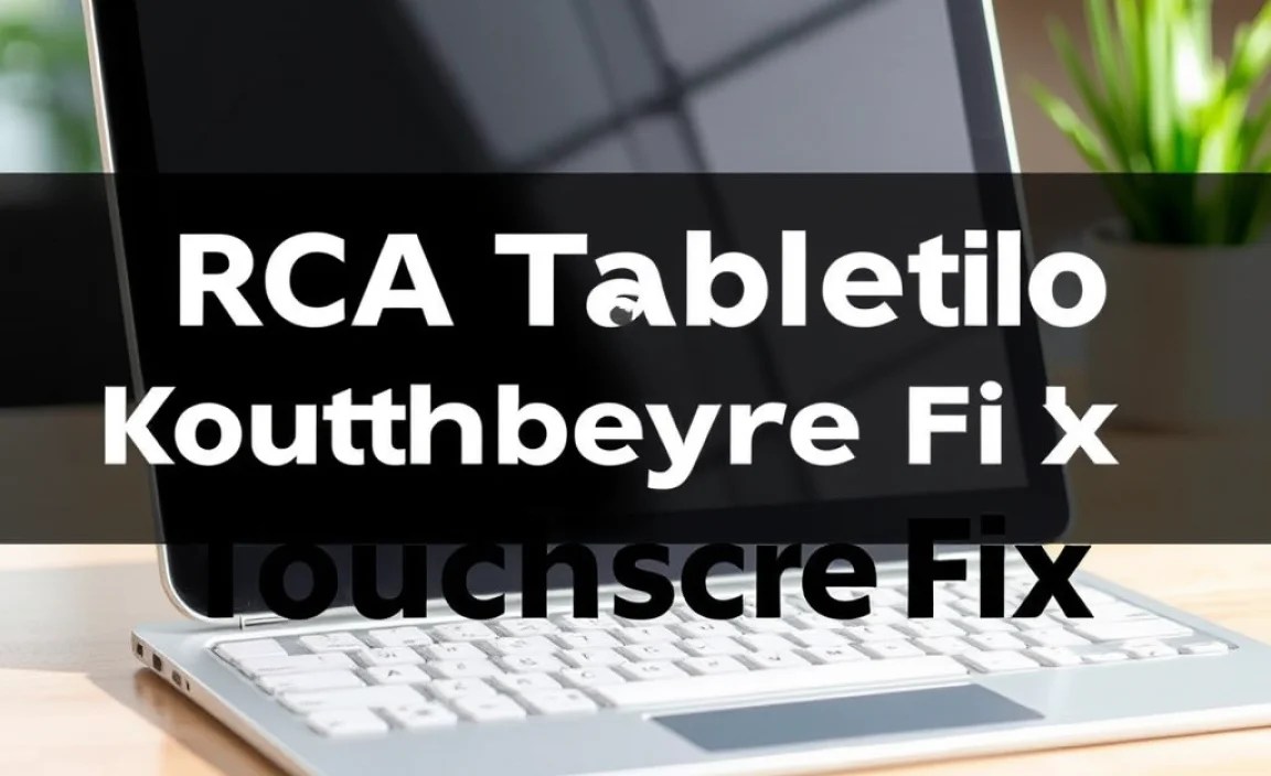 Rca Tablet Apollo Keyboard Touchscreen Fix: Essential Solution