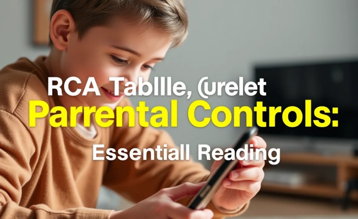 RCA Tablet Apollo Parental Controls: Essential Reading